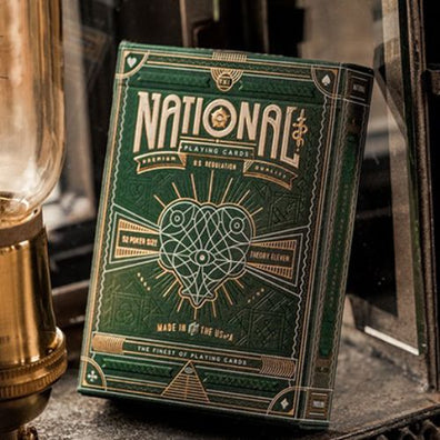 Green National Playing Cards by theory11